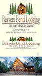 Mobile Screenshot of beaversbendlodging.com
